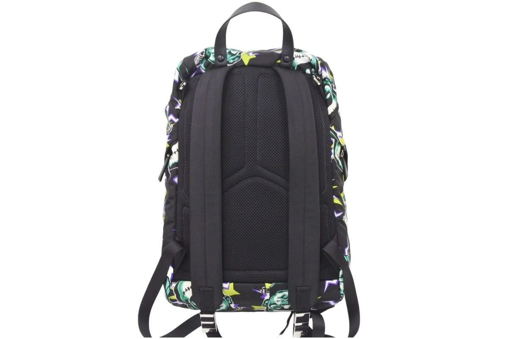 Prada Backpack Frankenstein Black